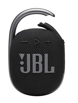 eBookReader JBL Clip 4 Bluetooth højtaler sort åben klip